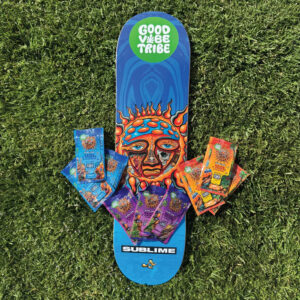 Good Vibes Tribe x Sublime Skateboard Deck
